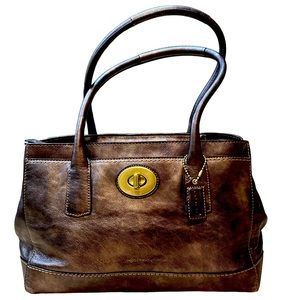 GUC Coach Metallic Madeline Bag